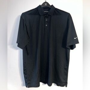 Nike Men’s Black Dri-Fit Golf Shirt Polo, Size XXL